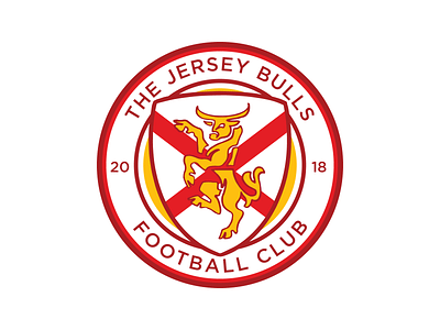 Jersey Bulls Logo Redesign branding bulls design football football logo illustration illustrator jersey logo procreate procreateapp team team logo