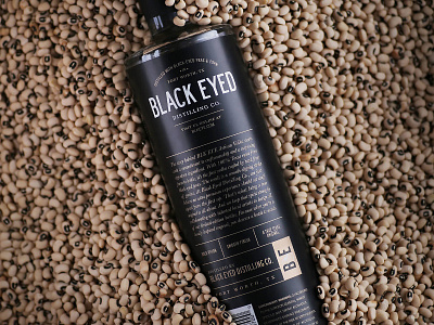 Blk Eye Vodka Package Design black and white branding branding agency design label design liquor logo metallic ink minimal package design typogaphy