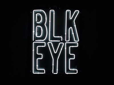 Blk Eye Neon aftereffects animation branding branding design distillery effects logo neon signage typogaphy