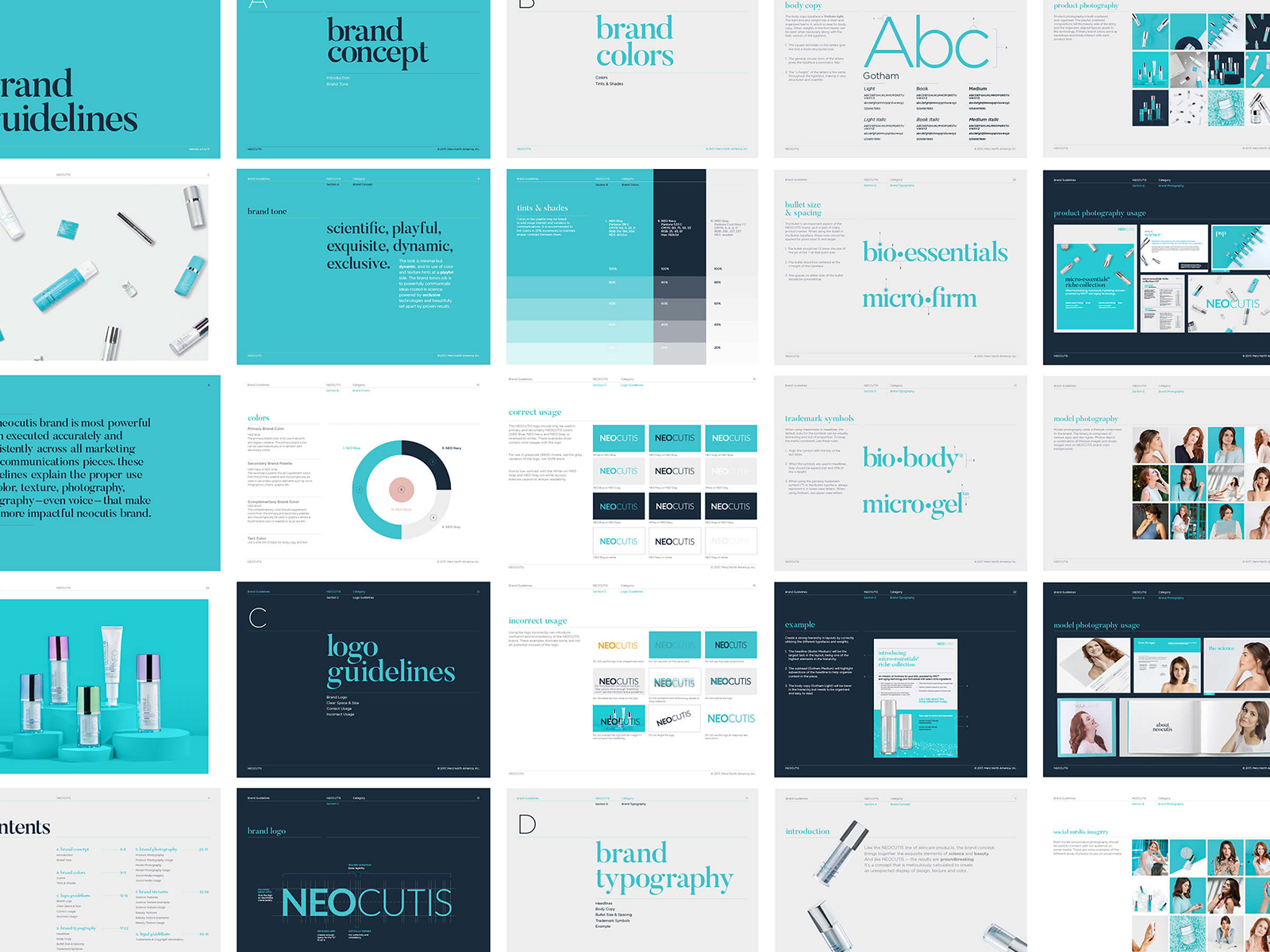 Brand Guidelines by Agency Habitat on Dribbble