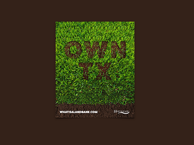 What is a Land Bank? advertising advertising agency advertising campaign campaign enviromental land mask media outdoor outdoors texture textures