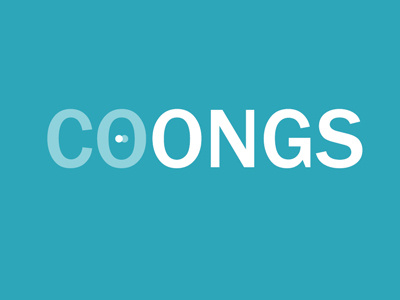 Coongs .co concept coongs franklin gothic font logo ongs type