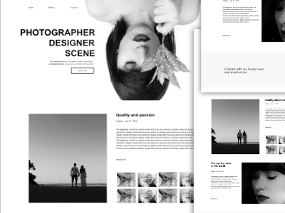 Fe alves photographer clean minimal photographer photography website