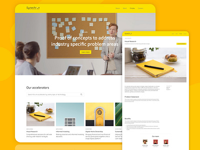 UI Design - Finlab - Synechron #2020