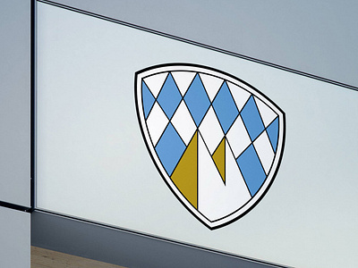 Bavaria Motors automotive coatofarms logo logo 2d shield