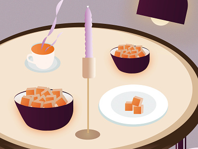 CUP 'N' SWEETS grafikdesign graphic design hamburg illustration illustrator kitchen sweets