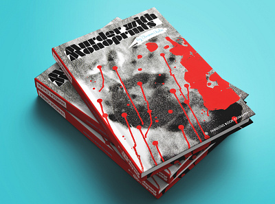 MURDER WITH MONOPRINTS book bookcover bookcovers brochure cover crime grafikdesign graphicdesign hamburg illustrator indesign magazine monoprint photopgrahy photoshop print prints vanessachuba