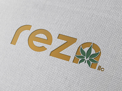 Rezn Logo Design branding cannabis design logo