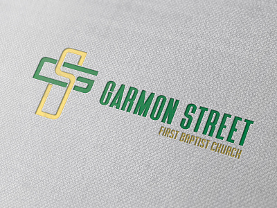 Garmon Street FBC Logo branding church church branding church logo cross design graphic design logo