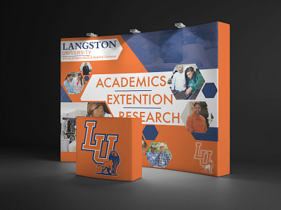 Langston University Display Banner