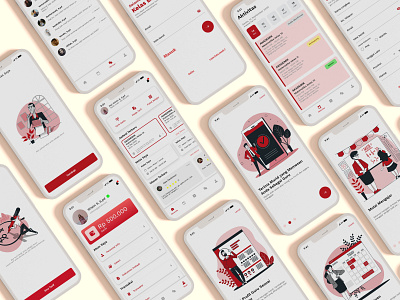 Teacher Mode - Kelas Bangsa Apps design designprocess highfidelity mobile app mockup prototype ui uidesign uidesigns uiux user experience user interface ux uxdesign uxdesigner uxresearch visual design wireframe