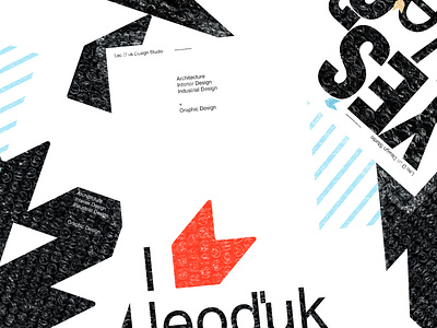 Posters for LeoD`uk Design Studio. Lviv \ 2020