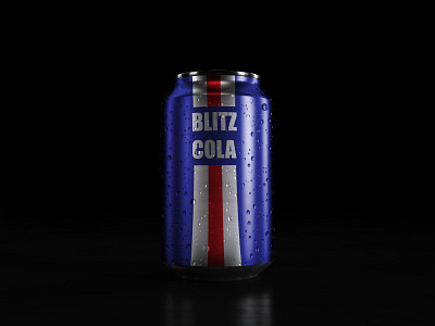 Blitz Cola Mockup02 cola colab graphicdesign
