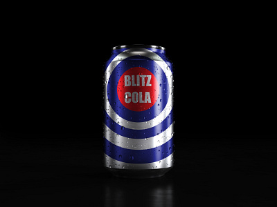 Blitz Cola Mockup03 cola graphicdesign