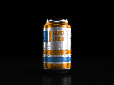 Blitz Cola Mockup05 graphicdesign