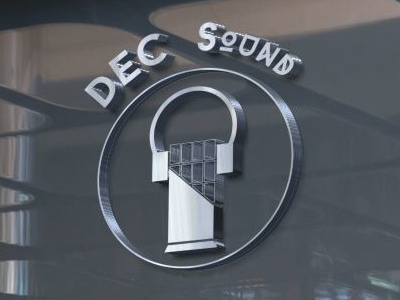 Dec Sound Building dj logo music