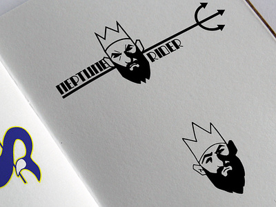 Neptune Sketches illustration logo