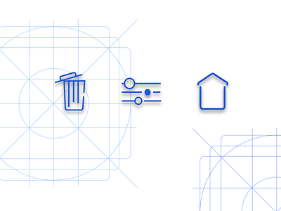 minimalist icons with science behind it. app art branding flat icon illustration lettering minimal ui vector web