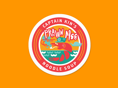 Captain Kin's Prawn Mee asian captain coaster noodle prawn