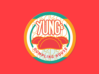 YUNG's dumpling house asian coaster dumpling
