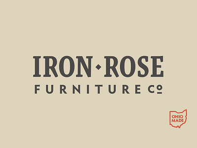 Iron Rose Brand craft furniture iron ohio rose woodworking