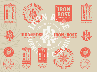 Iron Rose Furniture Co. Badges