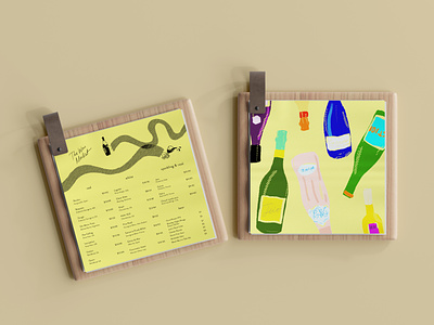 The Wine Market - A Rebrand branding design illustration illustrator logo typography wine