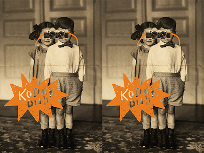 Kodak Duo camera concept monochrome photoshop