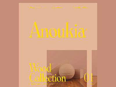 Anoukia—in Pink brand branding clean design graphic design identity typography website