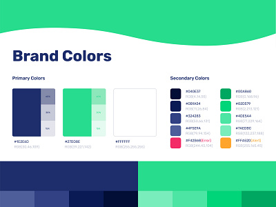 Recruitment firm - Brand Identity Colors