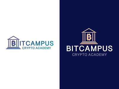 Bitcampus logo design.