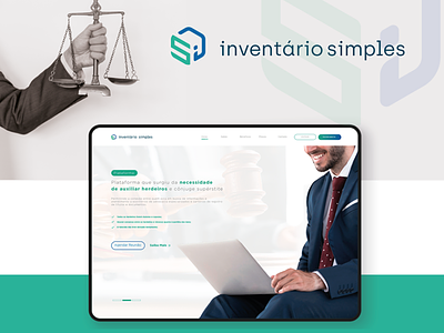 Identidade visual e Plataforma Web - Branding/Web app branding branding concept brazil design judiciary justice lawyer lawyer logo layout layout design logo ui website website design