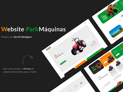 Website E-commerce Agrícula black brazil ecommerce green orange portuguese site ui uidesign ux ux design uxui web website