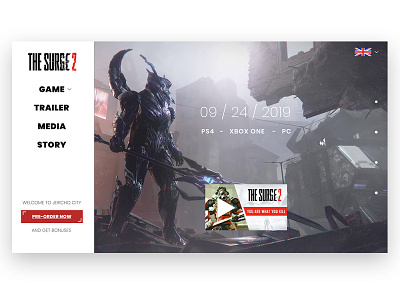 The Surge 2 design web
