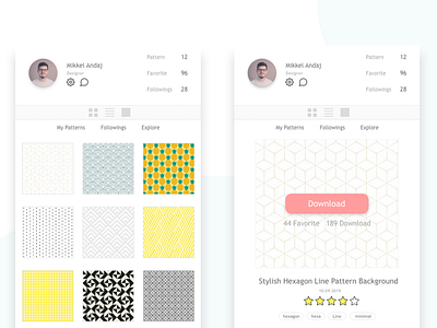 Patternz design download free ui web