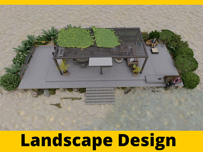design your garden, backyard,pool, patio,terrace landscape 3d de