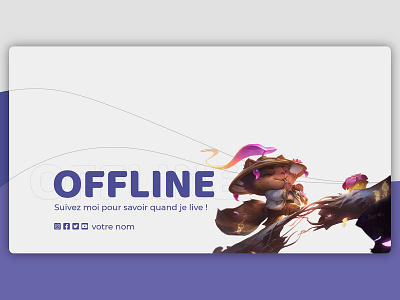 Spirit Blossom - Twitch Overlay animated league of legends lol minimal overlay overlays purple stream streamer streamers streaming teemo twitch twitch overlay twitch.tv