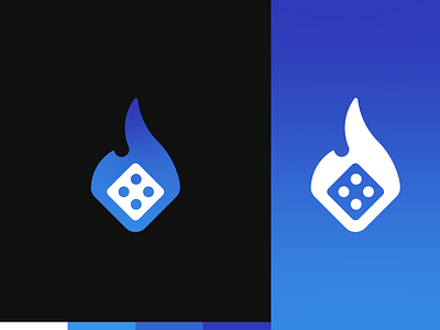 Bits Casino - Logo Design bits black blue blue gradient casino casino games casino online crypto crypto currency dark design dice dices game games gradient gradient logo logo logo design purple