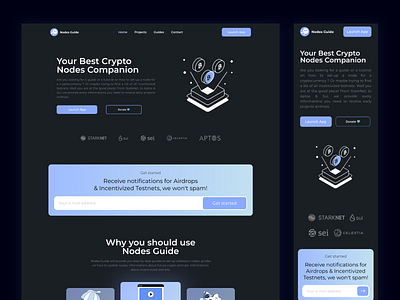 Responsive - Nodes Guide Website