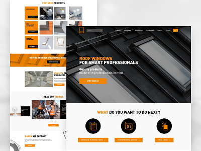 Website design - Dakea Roof Windows