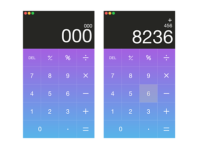Daily UI Day 4 - Calculator