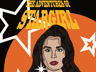 The Adventures of Stargirl: A Comic Book Cover comic art comic book design illustration lana del rey photoshop poster print the weeknd