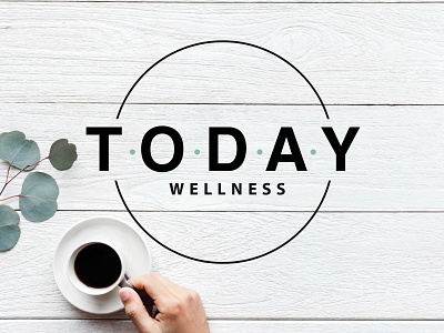 Today Wellness brand brand design branding design logo logo design logo design concept