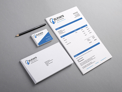 Stationery Set for Elevate Electrical