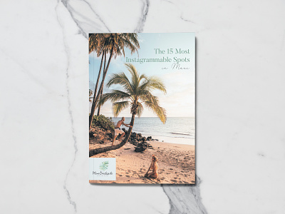 Maui Beachside booklet booklet design layout layout design marketing collateral pdf print print design