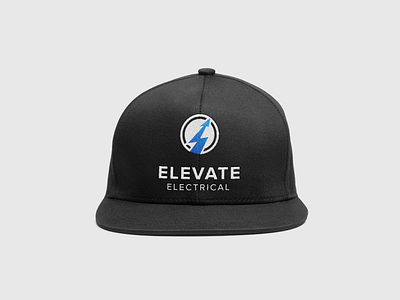 Elevate Electrical brand brand design brand identity branding print print design vector