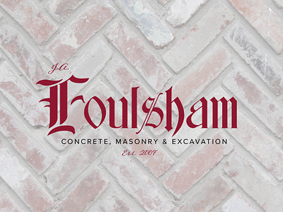 Foulsham brand brand design brand identity branding design logo logo design logo design concept logotype logotype design wordmark wordmark logo