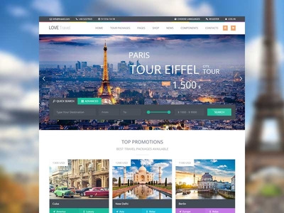 Love Travel Wordpress