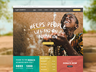 Charity WordPress Theme