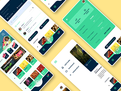 Farmfood | Apps UI Design by Shekh Reza on Dribbble